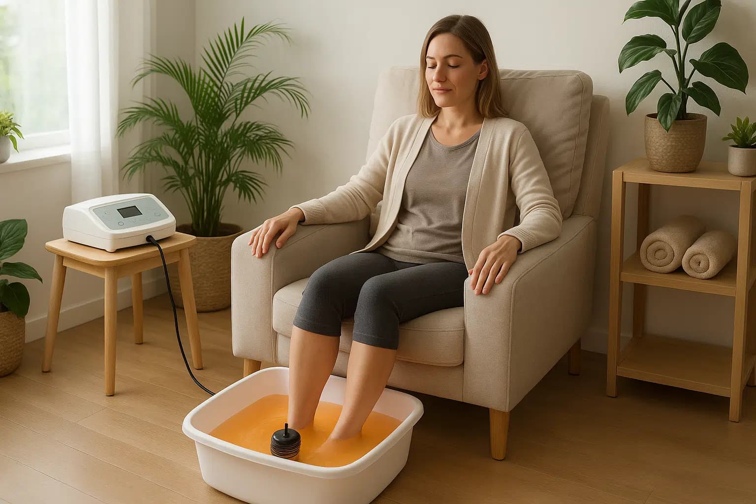 Ionic Foot Detox in Aurora, OH: Natural Detoxification and Wellness Support at Explore Family Chiropractic: Explore Family Chiropractic, Aurora, OH